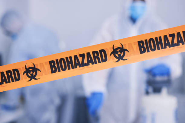 Professional Blood Cleanup technician working in Hazlet, NJ